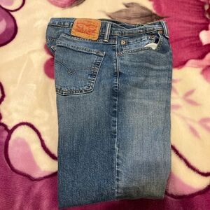 Levi's Light Blue Straight Jeans